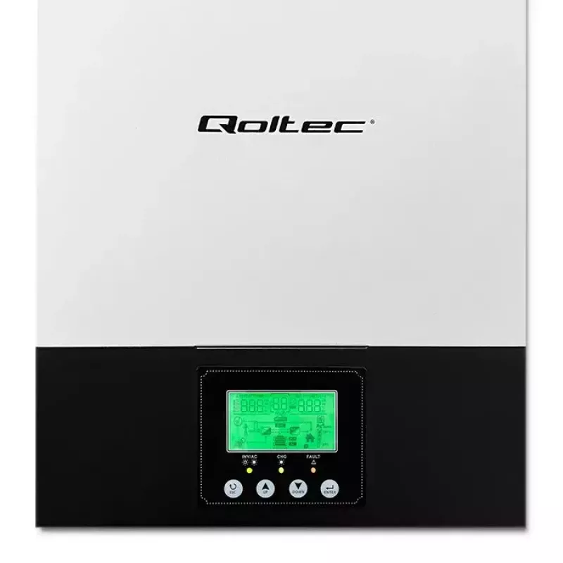 Hübriidne võrguväline päikeseinverter QOLTEC 3KVA 2,4 kW 80A