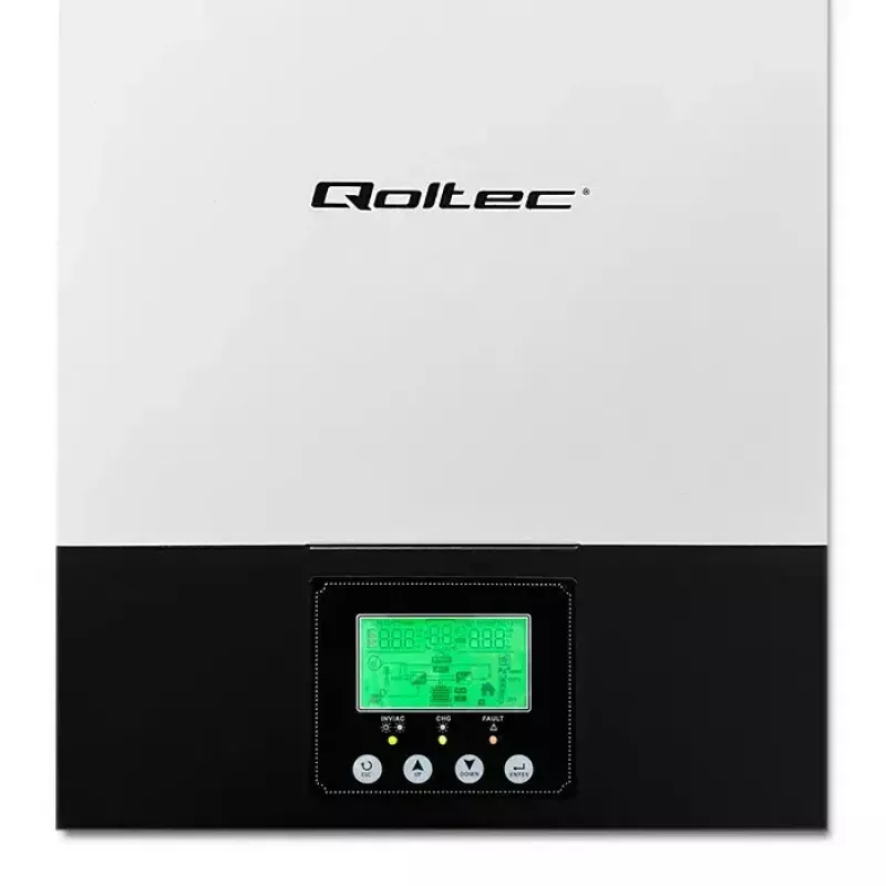 Hübriidne võrguväline päikeseinverter QOLTEC 3KVA 2,4 kW 80A