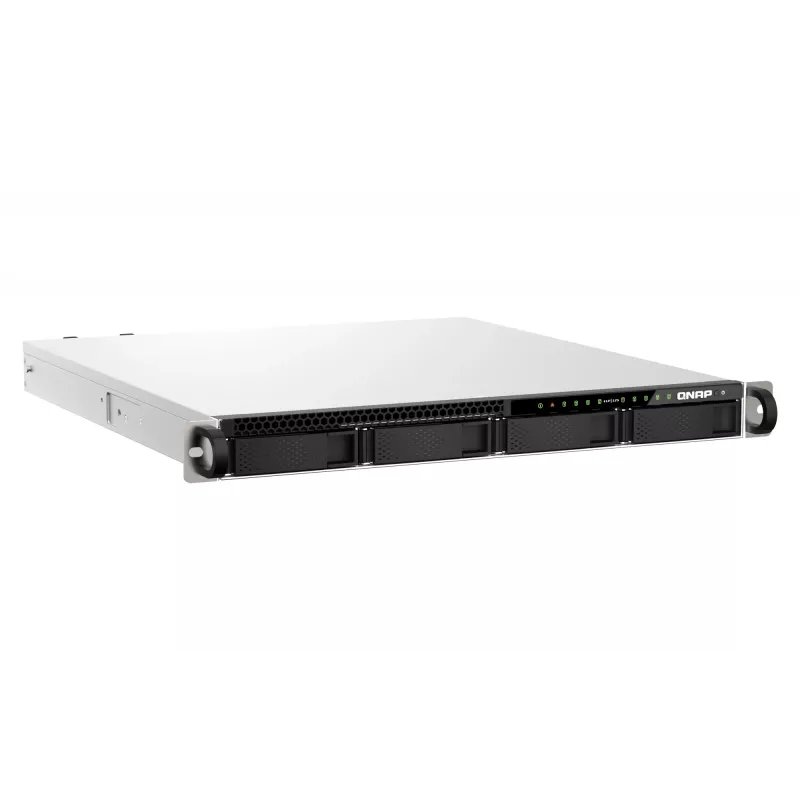 QNAP TS-h987XU-RP NAS Rack (1U) Intel Xeon E E-2334 16 GB DDR4 QuTS hero Must, Hõbe