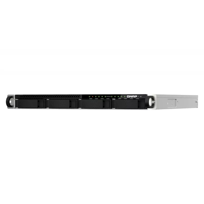 QNAP TS-h987XU-RP NAS Rack (1U) Intel Xeon E E-2334 16 GB DDR4 QuTS hero Must, Hõbe