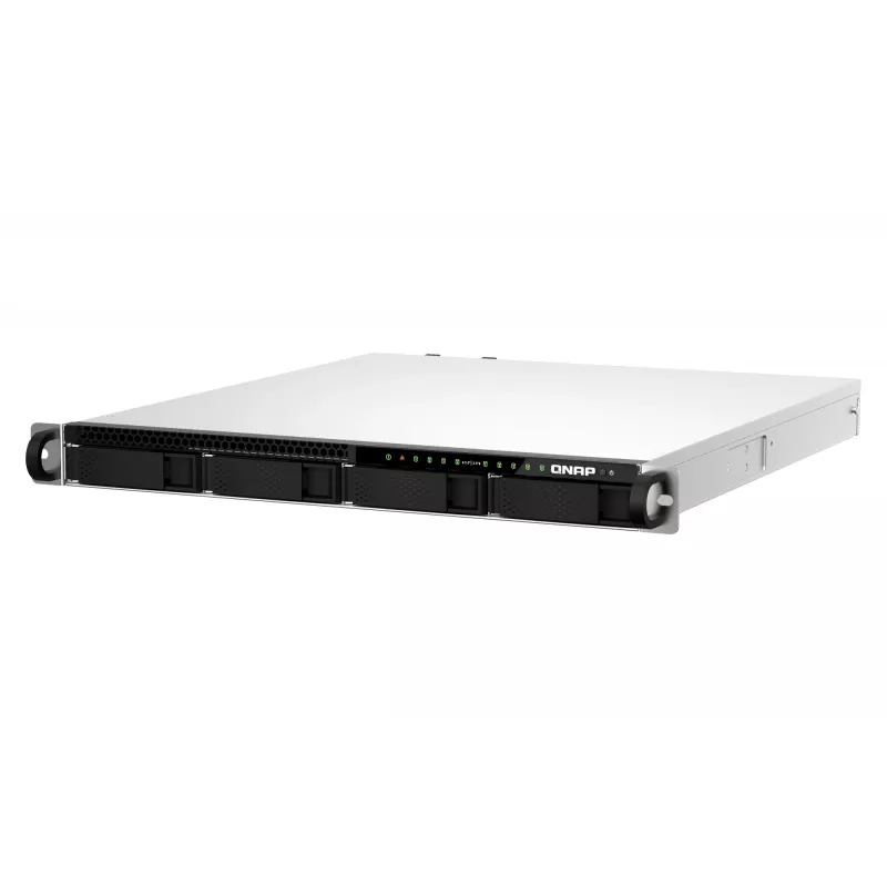 QNAP TS-h987XU-RP NAS Rack (1U) Intel Xeon E E-2334 16 GB DDR4 QuTS hero Must, Hõbe