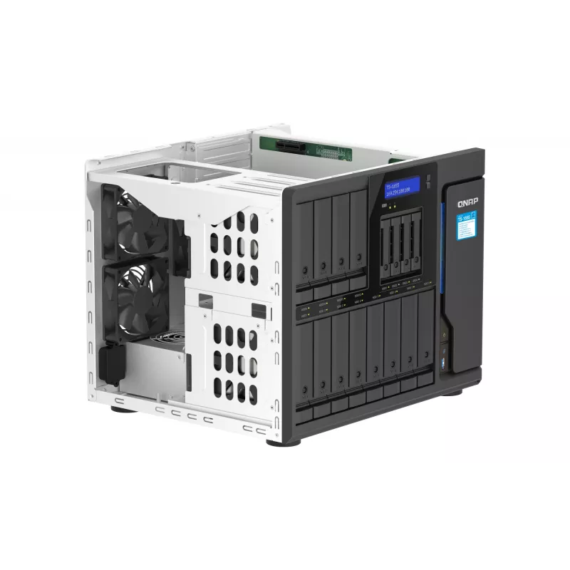 QNAP TS-1655 NAS Tower Intel Atom® C5125 8 GB DDR4 0 TB QNAP Turbo System Must