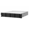 QNAP TS-H1887XU-RP NAS Rack (2U) Intel Xeon E E-2336 32 GB DDR4 0 TB QuTS hero Must, Valge