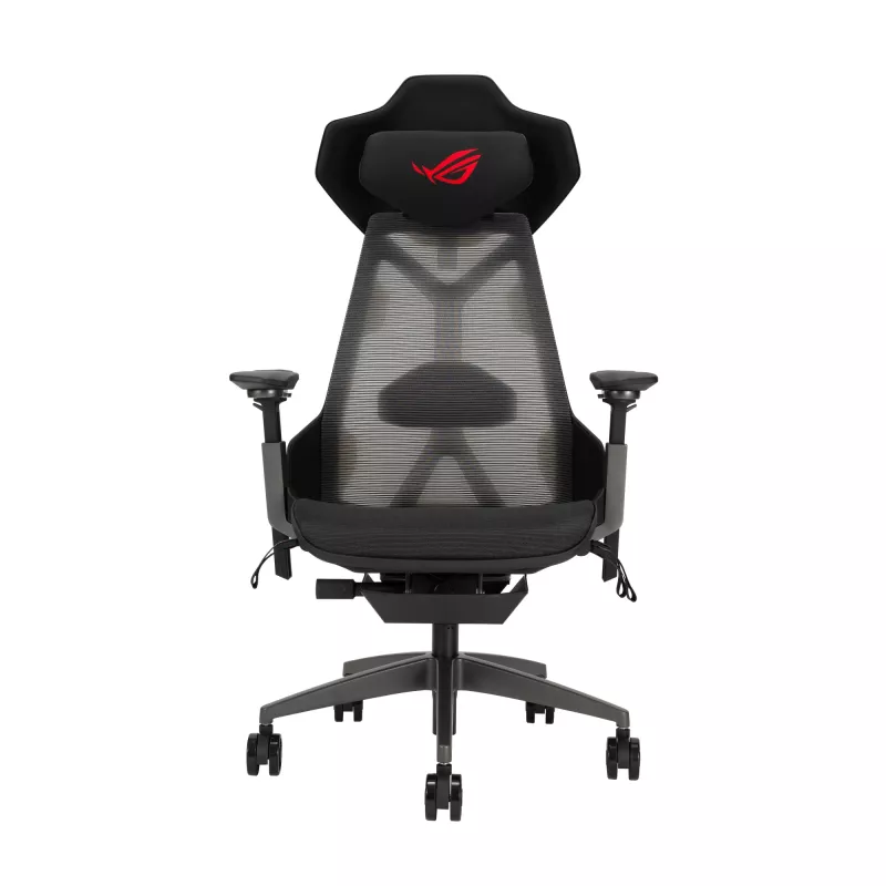 Võrktoolijalg ASUS ROG Destrier Ergo võrk seljatugi Must 720mm 840mm 134cm