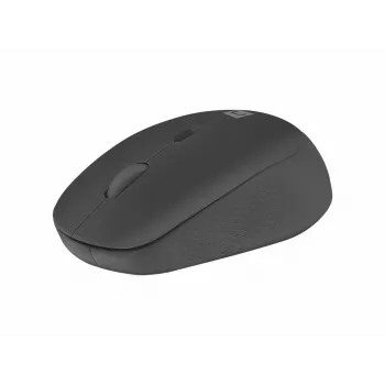 Juhtmeta Bluetooth optiline hiir NATEC Harrier 2, paremakäeline, 1600 DPI, Bluetooth 5.1, must