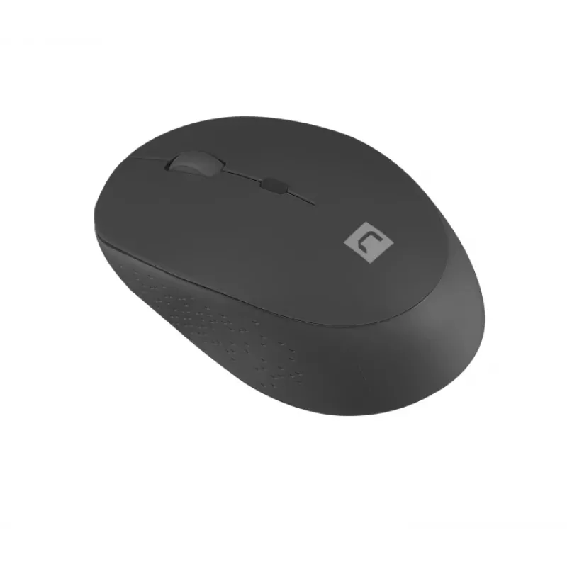 Juhtmeta Bluetooth optiline hiir NATEC Harrier 2, paremakäeline, 1600 DPI, Bluetooth 5.1, must