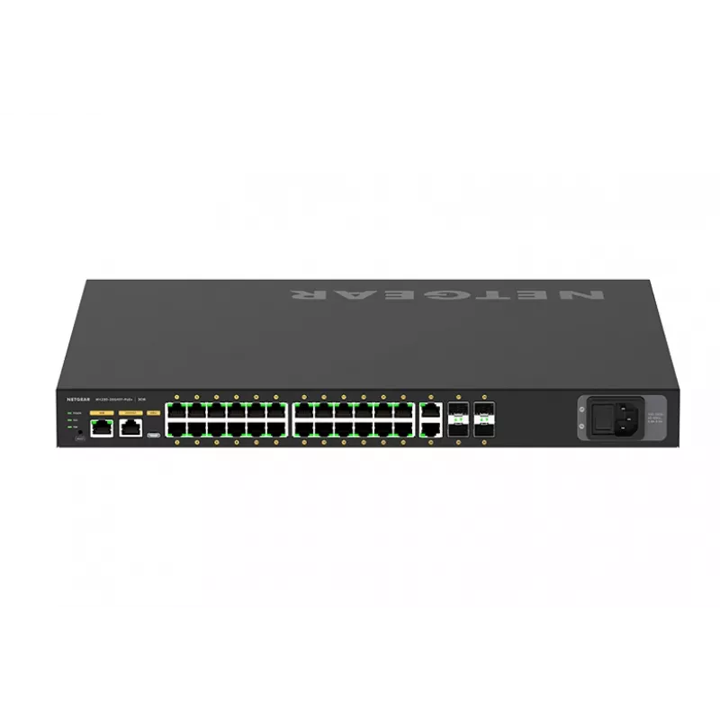 NETGEAR M4250-26G4XF-PoE+ Hallatav L2/L3 Gigabit Ethernet (10/100/1000) Power over Ethernet (PoE) 1U Must