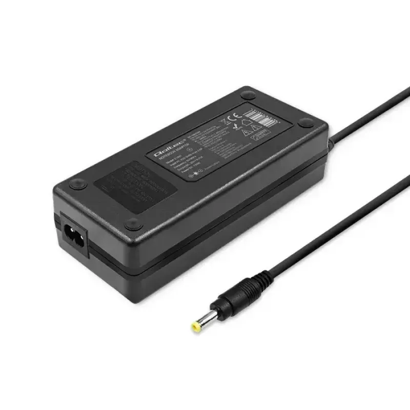 Toiteadapter Qoltec 51037 120W sisetingimustesse must sülearvuti