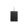 Kensington Wired Numeric Keypad, USB, 21, sülearvuti/arvuti, must