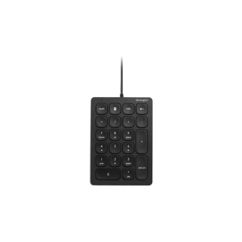 Kensington Wired Numeric Keypad, USB, 21, sülearvuti/arvuti, must