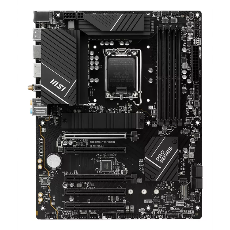 MSI PRO B760-P WIFI DDR4 emaplaat LGA 1700 ATX
