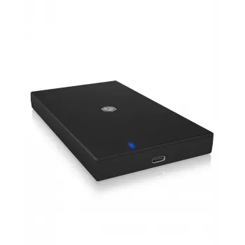 ICY BOX IB-200T-C3 SSD-korpus Must 2,5 tolli