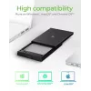 ICY BOX IB-200T-C3 SSD-korpus Must 2,5 tolli