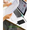 ICY BOX IB-200T-C3 SSD-korpus Must 2,5 tolli