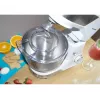 Stand mixer BLAUPUNKT SMM501 — 5 L roostevaba terasest kauss, 1000 W, kallutatav pea, pöördnuppjuhtimine, valge