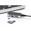 DIGITUS USB 3.0 kaardiluger, toetab MS/SD/SDHC/MiniSD/M2/CF/MD/SDXC kaarte, 1M USB A ühenduskaabel