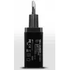 Axagon ACU-QS24 QUICK ja SMART seinadapter, 2x USB-port QC3.0/AFC/FCP + 5V-1,2A, 24W