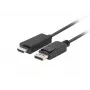 LANBERG DisplayPort(i) V1.1 -> HDMI(i) kaabel 1,8 m Must