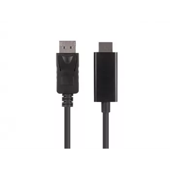 DisplayPort-HDMI-kaabel LANBERG CA-DPHD-11CC-0050-BK, DisplayPort 1.1 (isane) HDMI-le (isane), 5 m, 1080p, 60 Hz