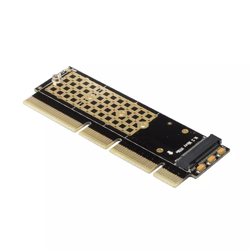 Axagon PCEM2-1U PCIe x16/x8/x4 - M.2 NVMe M-key pesa adapter 1U