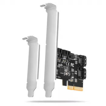 Axagon PCES-SA4X4 PCIe kontroller - 4x sisemine SATA 6G port, ASM1164, SP ja LP