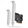 Axagon PCES-SA4X4 PCIe kontroller - 4x sisemine SATA 6G port, ASM1164, SP ja LP
