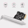 Axagon PCES-SA4X4 PCIe kontroller - 4x sisemine SATA 6G port, ASM1164, SP ja LP