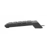Numbriklaviatuur NATEC GOBY 2 USB 18‑klahviline membraan Must — juhtmega USB, 18 klahvi, 1,5 m kaabel, ABS-korpus