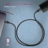 USB-kaabel Axagon BUCM3-CM15AB 1,5 m USB 3.2 Gen 1 must