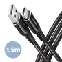 USB-kaabel Axagon BUCM-AM15AB USB 2.0 1,5 m USB A USB C must