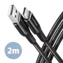 USB-kaabel Axagon BUCM-AM20AB 2m USB A USB C must