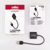 Väline USB-helikaart AXAGON ADA-12 1x 3,5 mm pesaga kõrvaklappidele ja mikrofonile