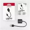 Väline USB-helikaart AXAGON ADA-12 1x 3,5 mm pesaga kõrvaklappidele ja mikrofonile