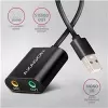 Väline USB-helikaart AXAGON ADA-12 1x 3,5 mm pesaga kõrvaklappidele ja mikrofonile