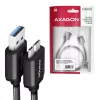 Axagon BUMM3-AM10AB SPEED Micro-B USB <> USB-A 3.2 Gen 1 kaabel 1 m