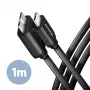 USB-kaabel Axagon BUMM3-CM10AB Micro-USB B – USB-C 1 m must
