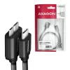 USB-kaabel Axagon BUMM3-CM10AB Micro-USB B – USB-C 1 m must