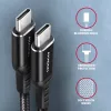 USB-kaabel Axagon BUCM-CM20AB 2m USB C must