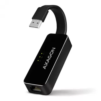 AXAGON ADE-XR USB 2.0 Type-A Fast Ethernet 10/100 adapter, must, 0,023 kg