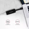 AXAGON ADE-XR USB 2.0 Type-A - Fast Ethernet 10/100 adapter, RJ-45, Realtek RTL8152, must, 23 g
