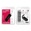 AXAGON ADE-XR USB 2.0 Type-A - Fast Ethernet 10/100 adapter, RJ-45, Realtek RTL8152, must, 23 g
