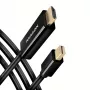 Axagon RVDM-HI14C2 Mini DisplayPort-HDMI adapterkaabel 4K 30Hz 1,8 m