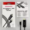 Axagon RVDM-HI14C2 Mini DisplayPort-HDMI adapterkaabel 4K 30Hz 1,8 m