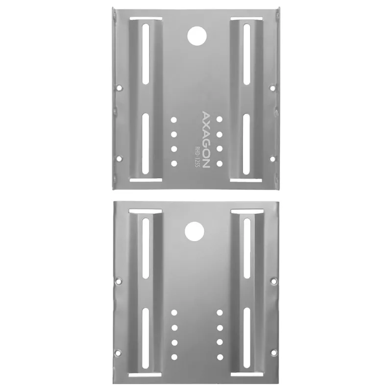 Axagon RHD-125S klambril 1x 2,5-tollise HDD/SSD paigaldamiseks 3,5-tollisesse sahtlisse, metallist, hall