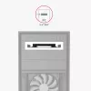 Axagon RHD-125S klambril 1x 2,5-tollise HDD/SSD paigaldamiseks 3,5-tollisesse sahtlisse, metallist, hall