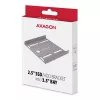 Axagon RHD-125S klambril 1x 2,5-tollise HDD/SSD paigaldamiseks 3,5-tollisesse sahtlisse, metallist, hall