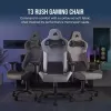 Universaalne mängutool Corsair T3 RUSH 2023 polsterdatud istmega Antratsiithall