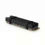 Axagon CLR-M2L10 passiivne alumiiniumist jahutusradiaator kõigile M.2 SSD-dele, suurus 2280, kõrgus 10 mm.