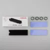 Axagon CLR-M2L10 passiivne alumiiniumist jahutusradiaator kõigile M.2 SSD-dele, suurus 2280, kõrgus 10 mm.
