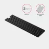 Axagon CLR-M2L3 Passive aluminum heatsink for all M.2 SSDs, size 2280, high 3 mm